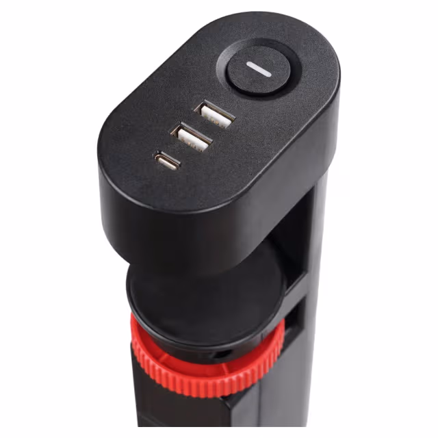 5luckyled regleta alargador 3 schuko 3 usb 1